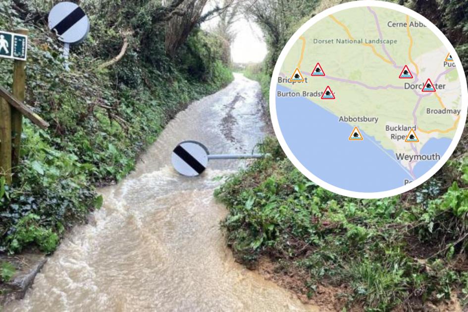 Storm Nelson: Flood warnings in place after heavy rain 