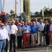 Castle Cove Sailing Club members on their five-day trip to Cherbourg                                                     Picture: NEIL STROUD