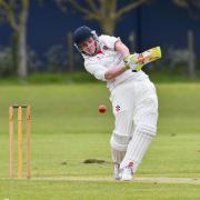 Charlton Down batsman Jack Eveleigh score 48 not out        Picture: GRAHAM HUNT PHOTOGRAPHY