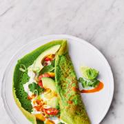 Jamie Oliver's super spinach pancakes