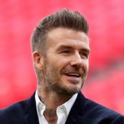 Football legend David Beckham