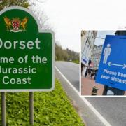 Dorset's coronavirus infection rate has fallen again