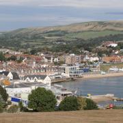 A shot of Swanage, based along the Dorset coast.