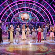 Celebrity and professional dancers during the second episode of Strictly Come Dancing 2021. Credit: PA