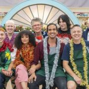 The cast of It's A Sin are to reunite on festive episode of Great British Bake Off (Channel 4)