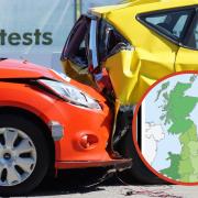 An interactive map has been updated to show how dangerous UK roads really are. Picture: Canva/CollisionMap