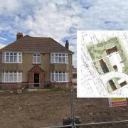 Weymouth Town Council has objected to plans for a house on Lanehouse Rocks Road to be demolished and replaced with nine homes and a new access route into the Curtis Fields development