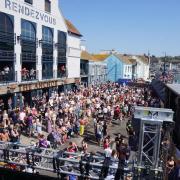 The Rendezvous has submitted proposals for an outdoor festival zone on Custom House Quay, Weymouth Harbour Picture: Dorset Echo