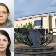 Savannah Brockhill, top, and Frankie Smith will be sentenced on Wednesday afternoon at Bradford Crown Court