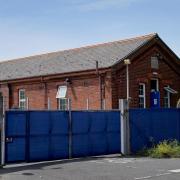 Napier Barracks which has been used to house migrants in Folkestone, Kent. . Credit: PA