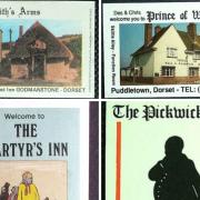 Glorious matchbox covers depicting Dorset pubs