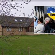 Coffee mornings in Broadmayne and Crossways for Ukraine Appeal. Background picture: Broadmayne Village Hall courtesy of Google Maps