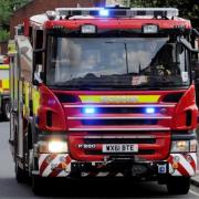 Fire crews were called to a heath fire in Wyke Regis