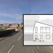 Modern-looking new homes to be built at resdiential street in Weymouth