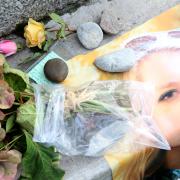 Tributes paid to Gaia Pope. Picture: Corin Messer