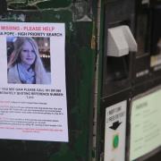 Searches for missing Gaia Pope. Pictures: Corin Messer