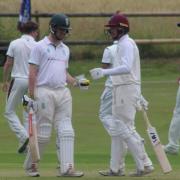 Dorset skipper Luke Webb, left, was out cheaply once more Picture: BARCUD-COCH PHOTOGRAPHY