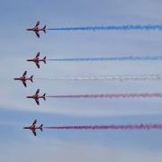 Find out what time are the Red Arrows flying in the Bournemouth air show 2022. Picture: PA