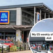 Aldi shopper goes viral on TikTok sharing £5 weekly food shop haul - full shopping list.