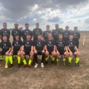 Portland Town in their new away kit Picture: PTFC