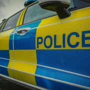 Dorset Police is appealing for information after teenagers were seen throwing stones at cars on Portland