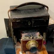 Richard Hine's camera is one of many items to see in Beaminster Museum before it closes for the seaon on October 30, 2022