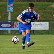 Toby Diaz helped create the winning goal for Portland United Reserves