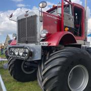 The world's biggest monster truck at the Dorset County Show 2023