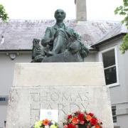 Thomas Hardy statue in Dorchester