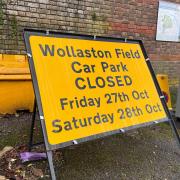 Notice for the closure of the car park