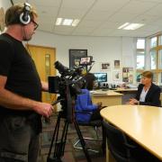 ITN featured the school in a documentary recognising their work with young carers