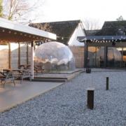 Coventry Arms   Garden And Dining Room Extension. Pic Dorset Council