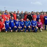 Portland United stars past, current and new turned out for the club's annual charity Boxing Day match