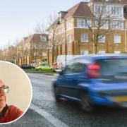 Graham Vingoe is leading the campaign for a 20mph speed limit in Poundbury