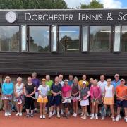 Members of the Dorchester Tennis and Squash Club