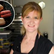 Laura Whittaker is taking part in a 24-hour macaron challenge