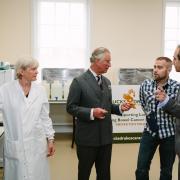 King Charles opening Poundbury Cancer Institute