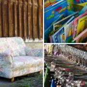 Furniture, clothes, toys and books are some of the things that will be swapped at the event