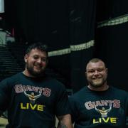 Weymouth duo Shane Flowers, left, and Kane Francis have qualified for World's Strongest Man