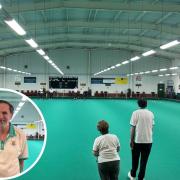 Weymouth Indoor Bowls Club is holding an open day, with Michael Gale inset