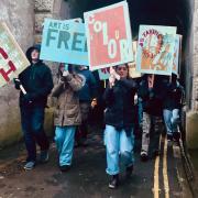 Weymouth College students host Artistic Takeover at Nothe Fort