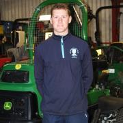 Weymouth's Sam Trott is headed to The Open as a greenkeeper