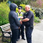 Stop and search in Bournemouth gardens