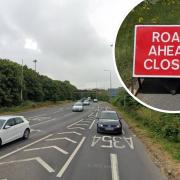 Stretch of A35 closed for the weekend