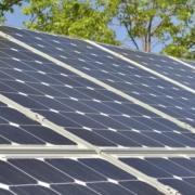 File picture of solar panels