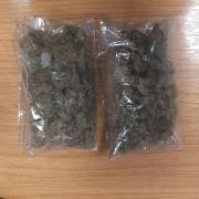 Police found a quantity of cannabis in the teenager's rucksack