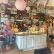 Woman in business networking event at Blooming Lovely, Dorchetser