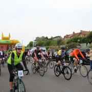 Dorset and Somerset Air Ambulance Coast to Coast cycling event