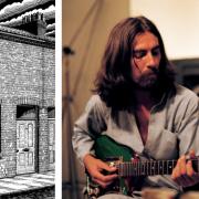 George Harrison of the Beatles who has recently been recognised by a blue plaque in London