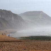 Charmouth beach is well known for its fossil hunting